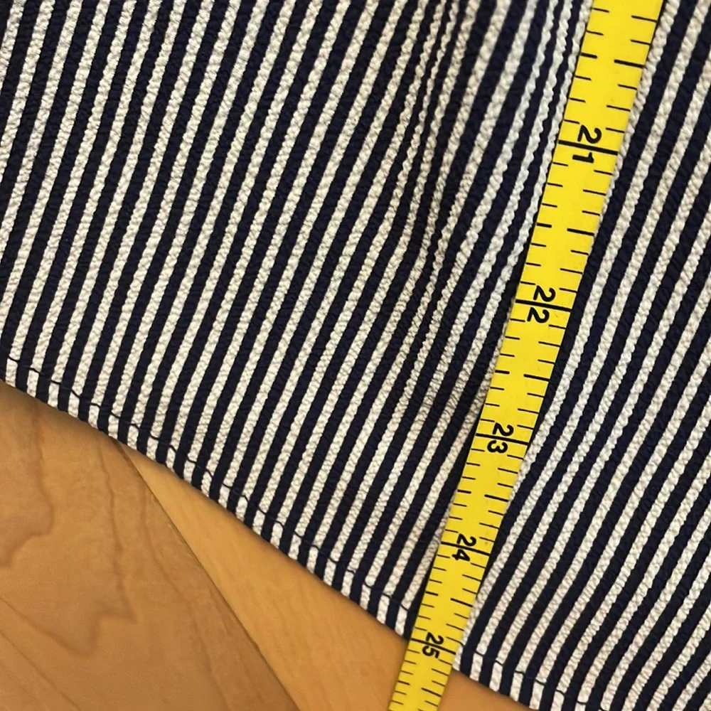 Francesca’s Faith & Joy striped blouse size medium - Picture 6 of 8